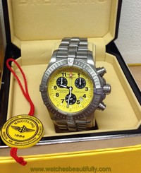 Breitling Avenger M1 Chronograph E73360 Yellow Dial - Box & Paperwork - 2004 -