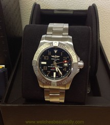 Breitling Avenger Seawolf II A17331 Volcano Black Dial - Box & Paperwork - 2016
