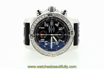 Men's Breitling Avenger Skyland Cronograph 2.5CT Diamond Watch Model A13380