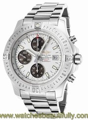 Breitling Colt Chronograph 44 mm Automatic Stratus White Dial List $5,300