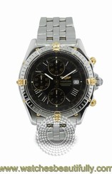 Breitling Crosswind 18K YG / Steel Men's Watch B13355