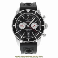 Breitling Superocean Heritage A23320 Steel & Rubber Automatic Men's Watch