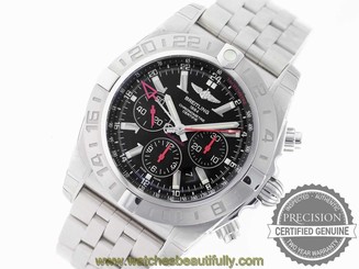 BREITLING CHRONOMAT GMT AUTOMATIC CHRONOGRAPH AB0412 LIMITED ED. AB041210/BB48