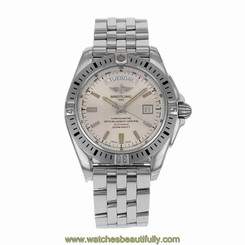 Breitling Galactic 44 A45320B9-G797-375A Steel Automatic Men's Watch