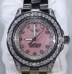 Womans Breitling Coltoceane Womens Watch with Diamonds