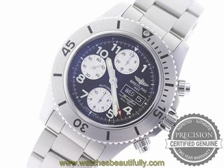 NEW BREITLING SUPEROCEAN STEELFISH A13341 AUTO CHRONOGRAPH BLACK A13341C3/BD19