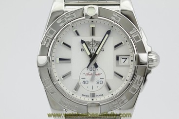  Breitling Galactic 36 Automatic A37330 Mother of Pearl on Bracelet