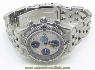 Breitling Chronomat Blue Impulse Stainless Steel