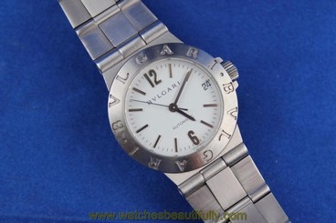 Bvlgari Diagono Automatic Stainless Steel Women's Watch LCV29S