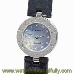 Authentic BVLGARI watch B.zero1 Quartz BZ22S ladies used Wristwatch