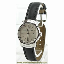 Bulgari Solotempo ST29S D79313 Stainless Steel Silver Women Watch 2839