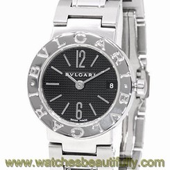 Authentic BVLGARI watch Quartz BB23SS ladies used Wristwatch