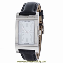 Bvlgari Rettangolo RT 39 S Stainless Steel Quartz Women's Watch