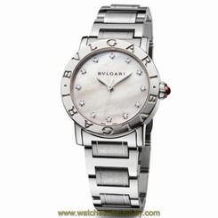 NEW BULGARI Bvlgari Bvlgari Steel Automatic Ladie's Watch Ref. BBL33WSS/12