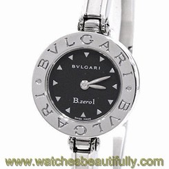 Authentic BVLGARI watch Bzero1 Quartz BZ22S ladies used Wristwatch