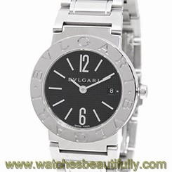 Authentic BVLGARI watch Quartz BB26SS unisex used Watch