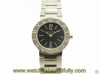 Auth BVLGARI "Bvlgari Bvlgari" BB23SSD/N Quartz, Women's watch