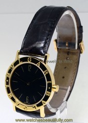 Bvlgari 18k Yellow Gold Quartz Watch 33mm BB 33 GL
