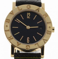 BVLGARI BB26GL 18K Yellow Gold 26mm Ladies Quartz Watch w/ Box BB 26 GL Bulgari 7612902050446