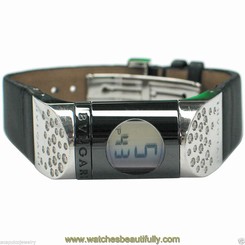 BVLGARI IPNO IP20S Diamond Ladies Digital Watch Pre-Owned "GREAT DEAL"