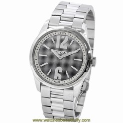 Pre-Owned BVLGARI Solotempo Quartz SS Gray Dial Men's Wristwatch ST37S, ML
