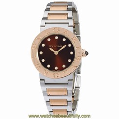 Fake AAA Bvlgari Stainless Steel Ladies Watch 102155 Watch