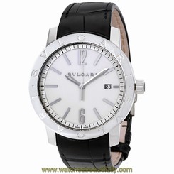 Bvlgari Bvlgari Automatic Off White Dial Mens Watch 102056
