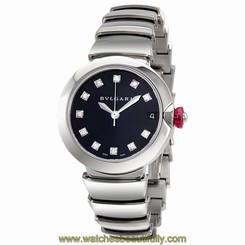 Bvlgari Lvcea Automatic Blue Dial Ladies Watch 102564