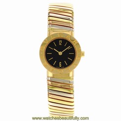 Bvlgari Tubogas BB232TYWP 18K Tri-Color Gold Women's Watch