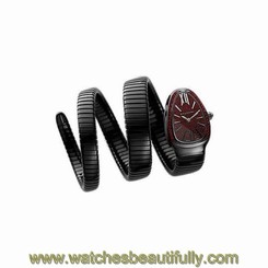 Bvlgari Serpenti Tubogas Custom Matte Opaline Dial Quartz Ladies Watch 803713