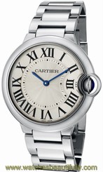 Cartier Ballon Bleu Midsize 37MM Silver Dial Unisex SS Watch W69011Z4 New in Box 639767605205