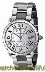 Cartier Ronde Solo Automatic Large 42mm Men's Watch W6701011 7612456835544