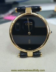 Must de Cartier Classic 18K Gold Vermeil Quartz Watch