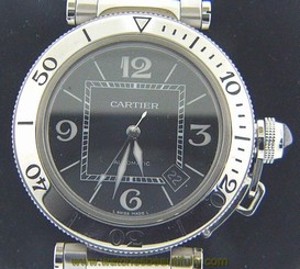 Cartier Pasha Men's Watch W31077M7 Automatic New in Box with Tags 7612456319396