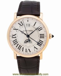 Cartier Rotonde de Cartier Large Date Dual Time Watch - W1556220