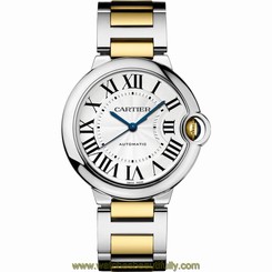 CARTIER UNISEX BALLON BLEU DE CARTIER 36MM STEEL CASE AUTOMATIC WATCH W6920047