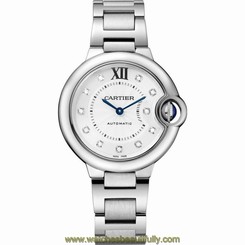 CARTIER WOMEN'S BALLON BLEU DE CARTIER 33MM AUTOMATIC ANALOG WATCH WE902074