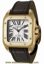 CARTIER Santos 100 Solid Gold Automatic Watch W20112Y1 RRP ��14900 - BRAND NEW