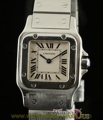Cartier Santos Galbee 24mm Small Stainless Steel W20056D6 2 Years Warranty #297 7612456211799