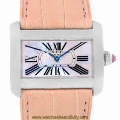 Cartier Tank Divan Large Stainless Steel Watch W6301455