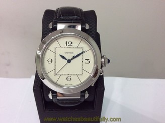 NEW CARTIER Ref. W3107255 PASHA 42mm S/Steel & 18K W/Gold Automatic! BEAUTIFUL!!