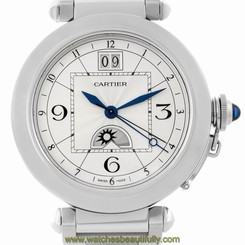 Cartier Pasha XL Big Date MoonPhase Mens Watch W31093M7