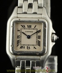 Cartier Panthere Stainless Steel W25033P5 White Dial Quartz 2Yr. Warranty #501