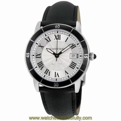 Cartier Ronde Croisiere Silver Dial Automatic Mens Watch WSRN0002