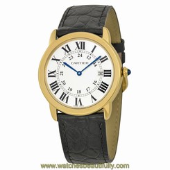 Cartier Ronde Solo de Cartier Mens Watch W6700455 7612456339981