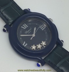 Ladies Limited Edition Chopard Happy Star 'Floating Diamonds' Watch 27/7778