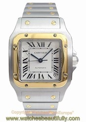 CARTIER Santos Galbee XL Steel/18k Automatic W20099C4 - Box/Papers Retail $8850 7612456303265