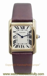 CARTIER Tank Solo small Gold/Steel Watch W5200002 Box/Papers Retail $4600 7612456420467