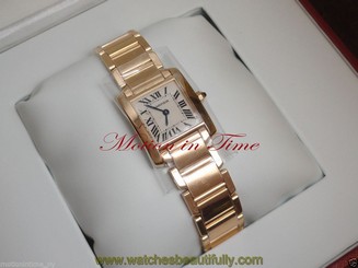 CARTIER TANK FRANCAISE LADIES' 18KT YELLOW GOLD REF: W50002N2 7612456003202