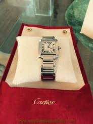 Cartier Women's Watch Tank Francaise MIDSIZE Stainless Steel Bracelet W51011Q3 7612456170782